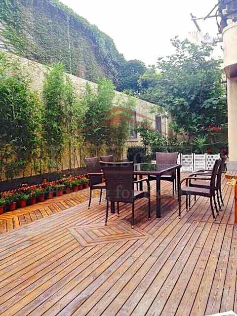 apartment with garden shanghai Private Terrace and Garden apartment in French Concession