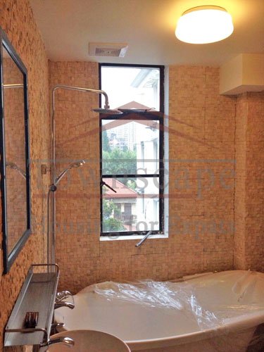 french concession rentals apartments Unfurnished apartment with balcony for rent in near Middle Huaihai road