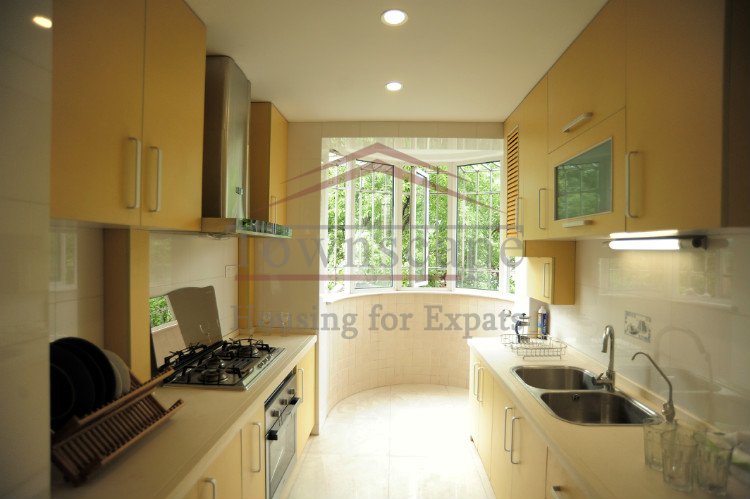 bright flat rent in shangha Beautiful renovated apartment for rent on Gaoyou road in French concession