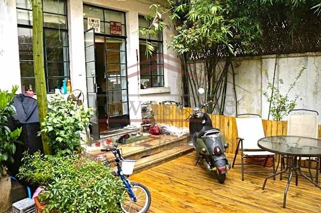 lane house french concession Large Family Lane House in French Concession with private deck