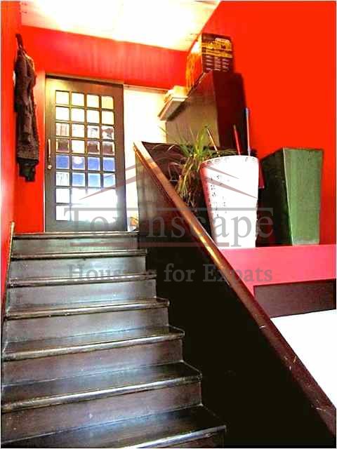 rent apartment shanghai French Concession Lane House with Balcony