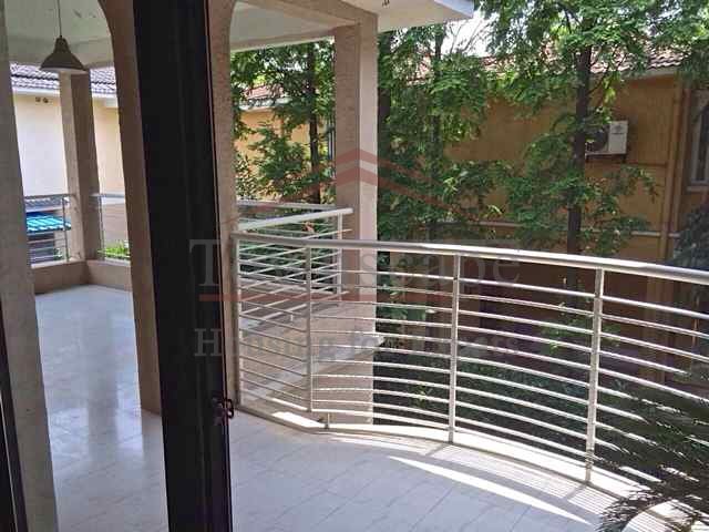 rent villa shanghai Bright unfurnished Duplex with Garden