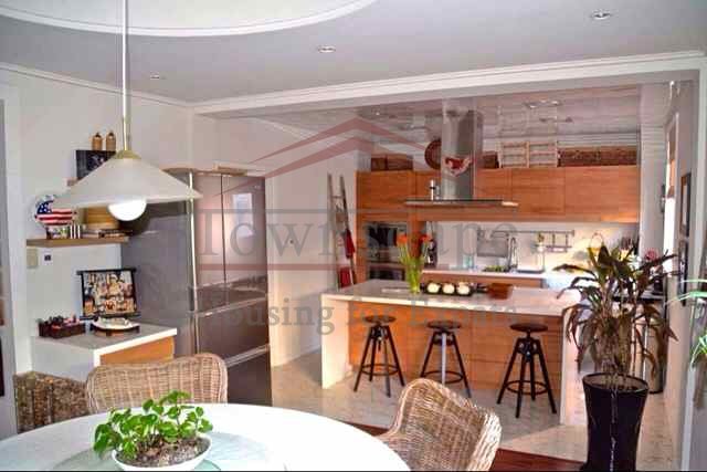 western suburban garden shanghai Bright unfurnished Duplex with Garden