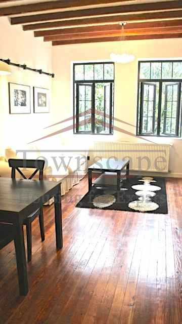 hardwood floor apartment shanghai Stylish French Concession Lane House with hardwood floor