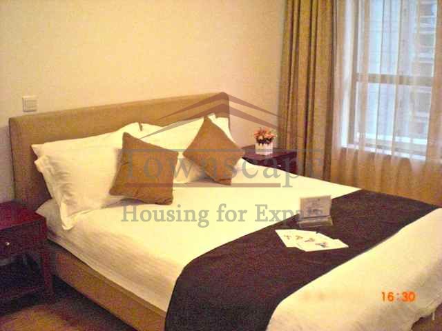 expat friendly complex shanghai Fully furnished new Apartment in Top of City complex in Downtown Shanghai