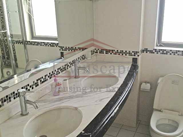 furnished apartment shanghai Bright modern apartment in Top of City expat complex, People Square