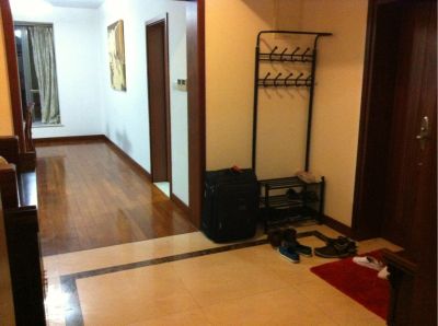 renting apartment near park garden family friendly shanghai Family apartment with garden view in Pudong
