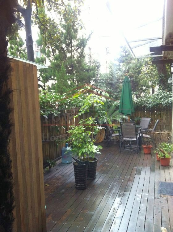 private garden apartment shanghai Spacious modern apartment with private garden in French Concession