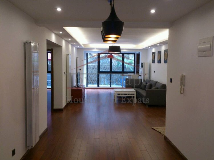 rent apartment shanghai Private garden apartment in French Concession