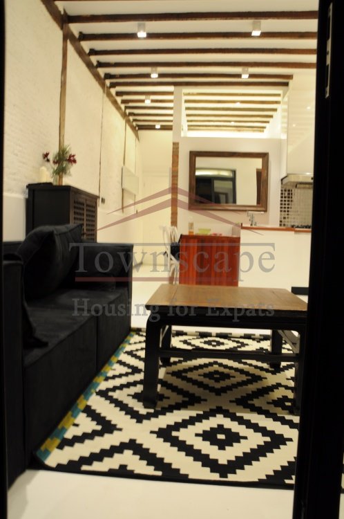 rent apartment shanghai Unique Apartment with private garden in French Concession