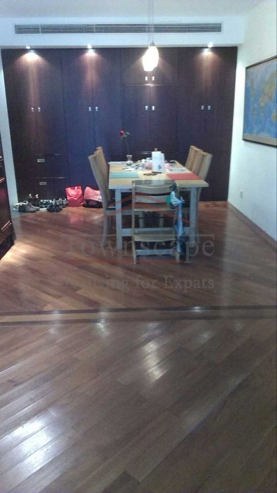 modern furniture apartment shanghai Family apartment with private garden in French Concession