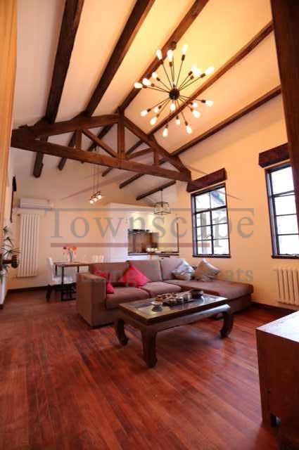 rent terrace house shanghai Wonderful lane house with terrace french concession