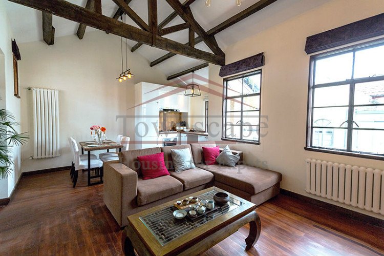 rent big terrace house french concession shanghai Wonderful lane house with terrace french concession