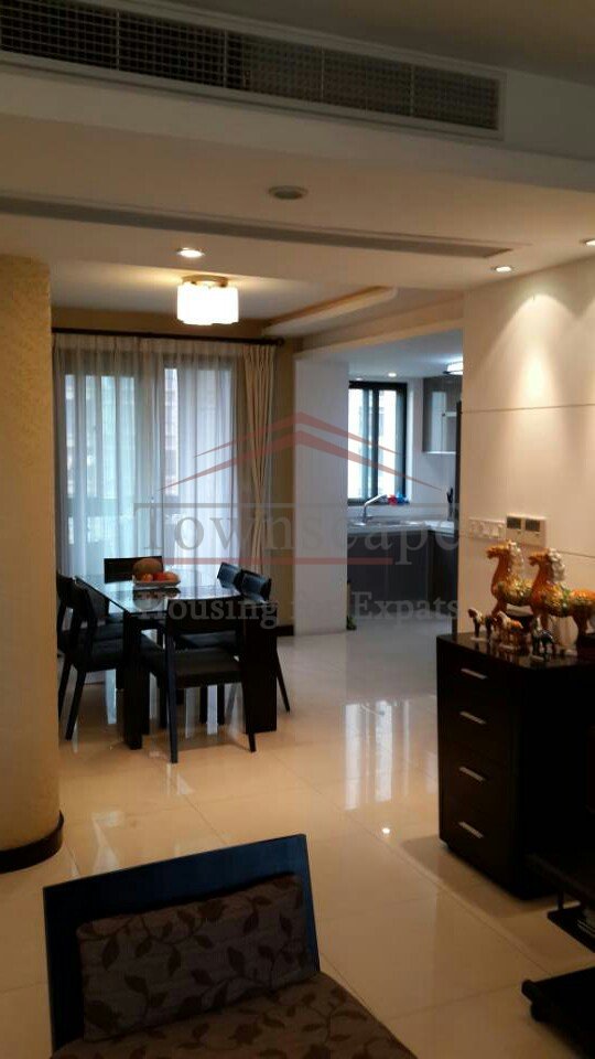rent designer apartment shanghai 3Br modern design apartment near Tianzifan