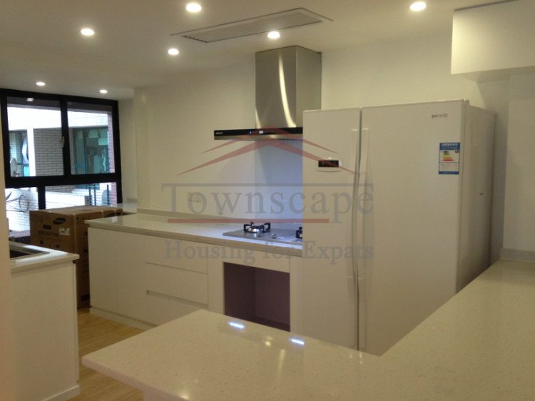 rent floor heating apartment shanghai bright and modern Designer apartment in french concesion