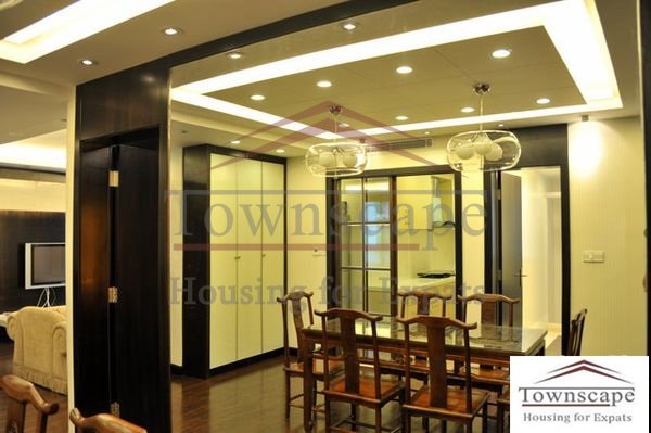 Up town shanghai rental 4BR designer apartment with floor heating system