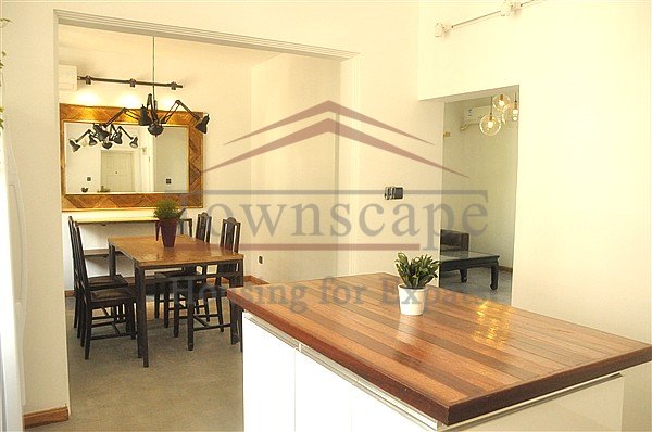 shanghai rentals agency Spacious lane house apartment with wall heating system French concession