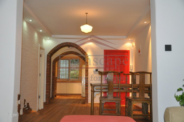 rent agency shanghai french concession Comfy apartment with private garden and floor heating system french concession