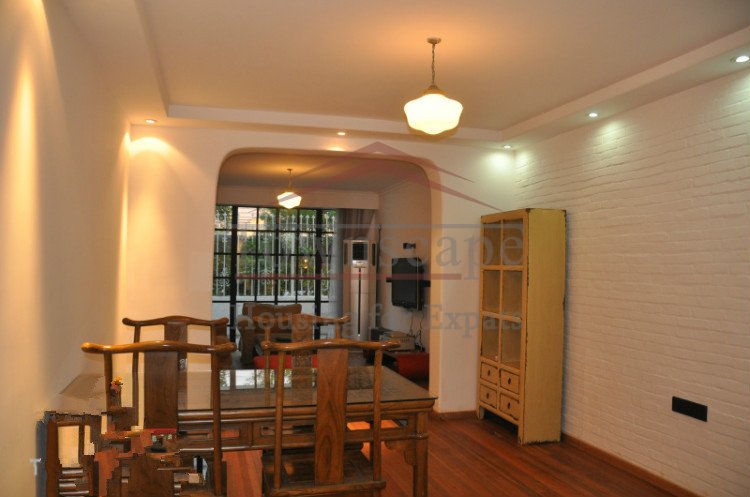 modern apartment rental shanghai Comfy apartment with private garden and floor heating system french concession
