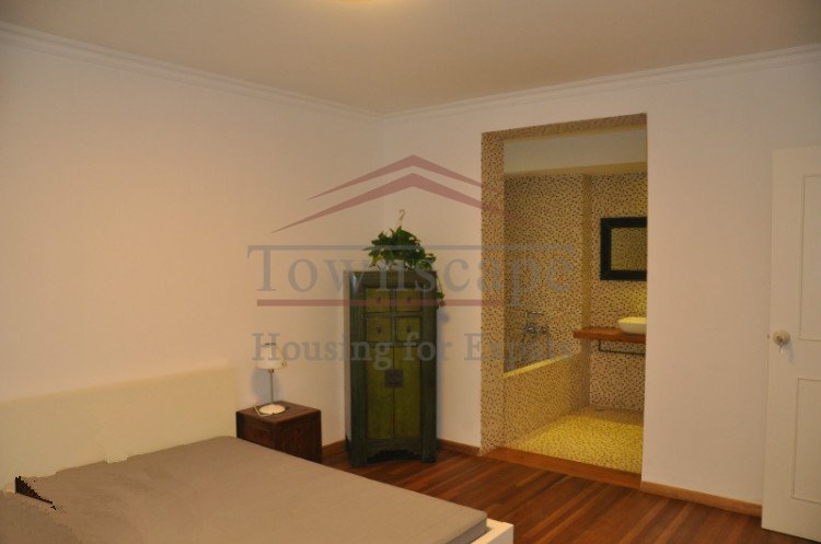 rent expat apartment shanghai Comfy apartment with private garden and floor heating system french concession