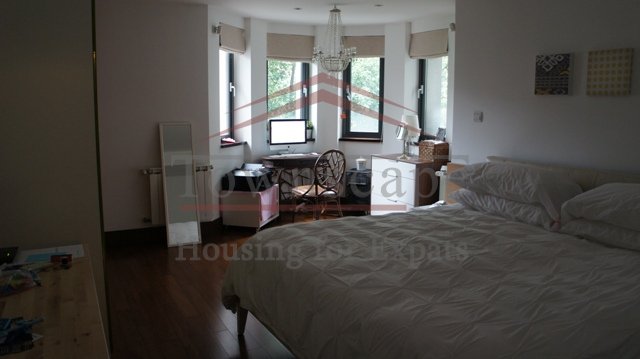 shiny flat shanghai 5br modern duplex apartment in French Concession Area
