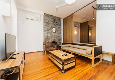 rent design apartment shanghai modern 3br lane house apartment in french concession Shaanxi South road