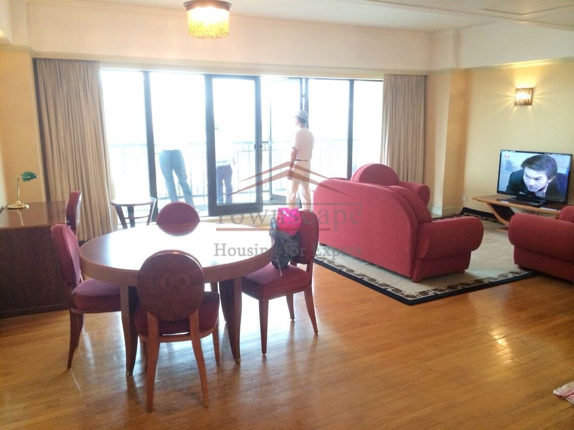 enormous living room shanghai 182sqm amazing and bright apartment in French Concession Area