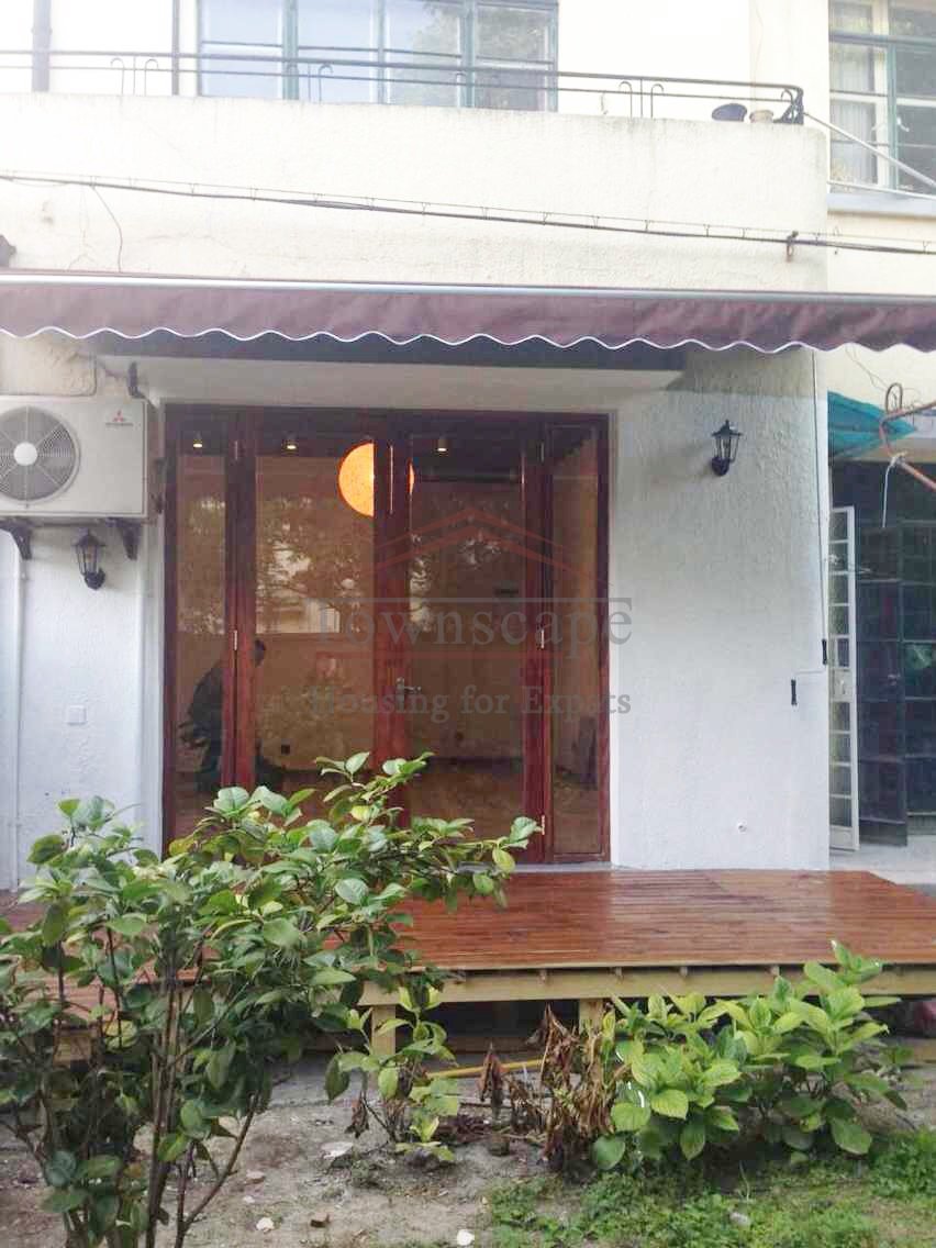 best english speaking agency shanghai Picturesque apartment with private garden in French Concession