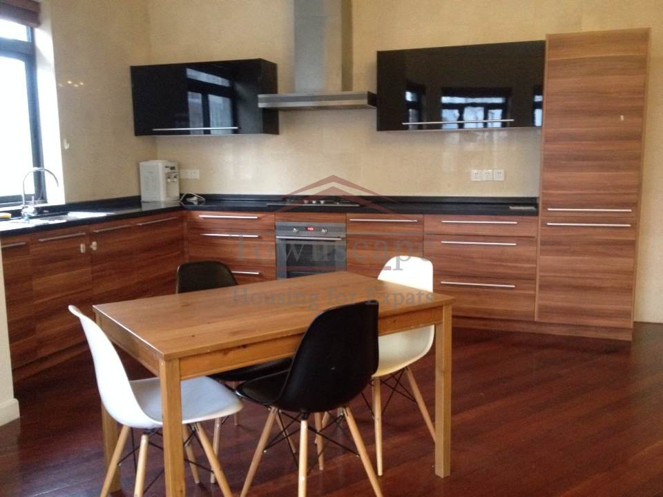 shanghai apartment with open kitchen Large refurbished flat in French concession with Open kitchen