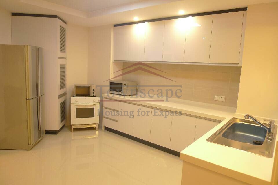 shanghai apartment with beauty center Large apartment in classical style garden compound