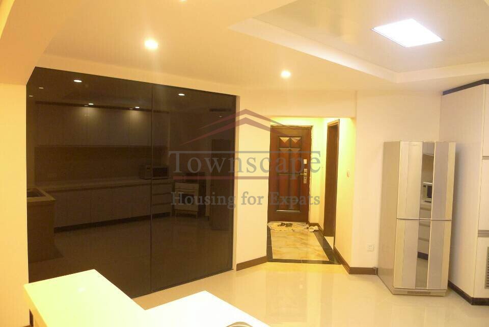 shanghai apartment with open kitchen Large apartment in classical style garden compound