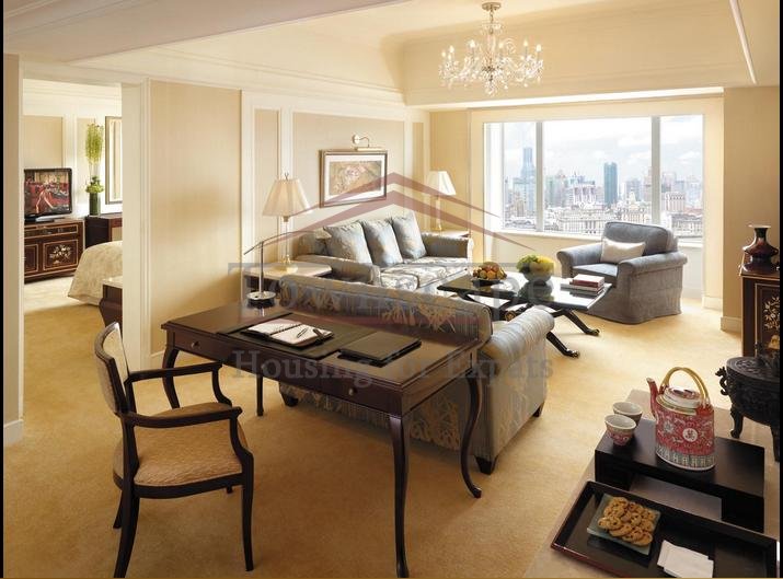 Shanghai serviced apartment Shangri La hotel room for long term stay