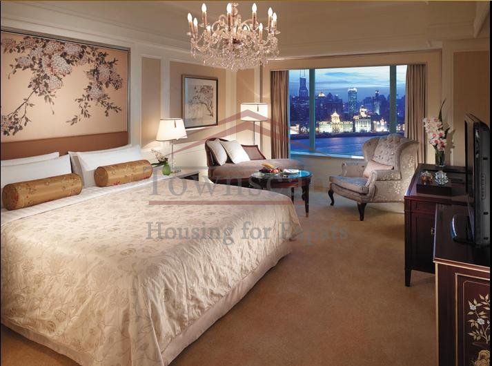 shanghai long term apartment Shangri La hotel room for long term stay