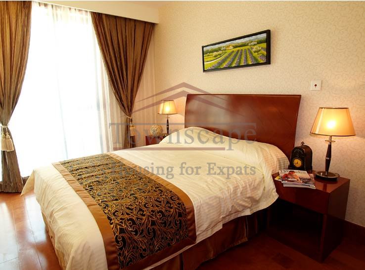 shanghai apartment with luxury furniture Bright single apartment near Zhongshan park