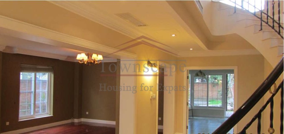 shanghai apartment in green city area Western style four bedroom villa in Pudong Suburb