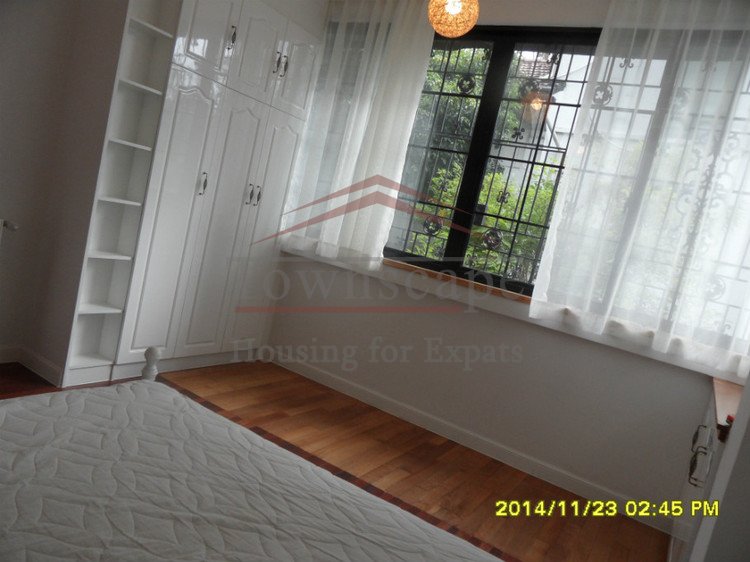 shanghai rent Spacious 3 BR Lane house near Changshu Rd Line 1/7