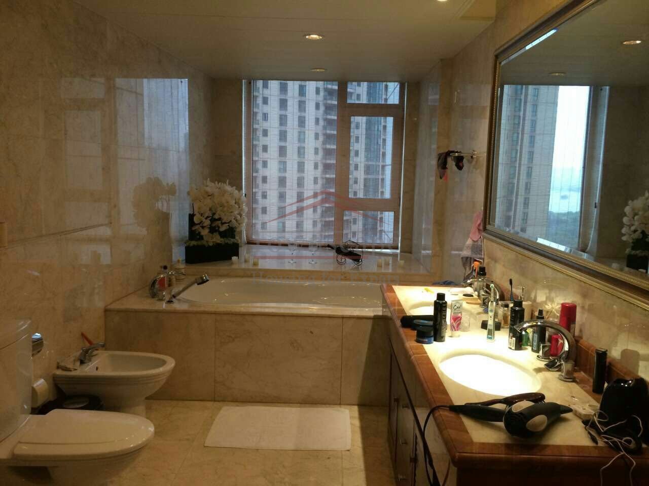 Rent apartment in shanghai Large 3 BR Apartment in exclusive Skyline mansion Pudong