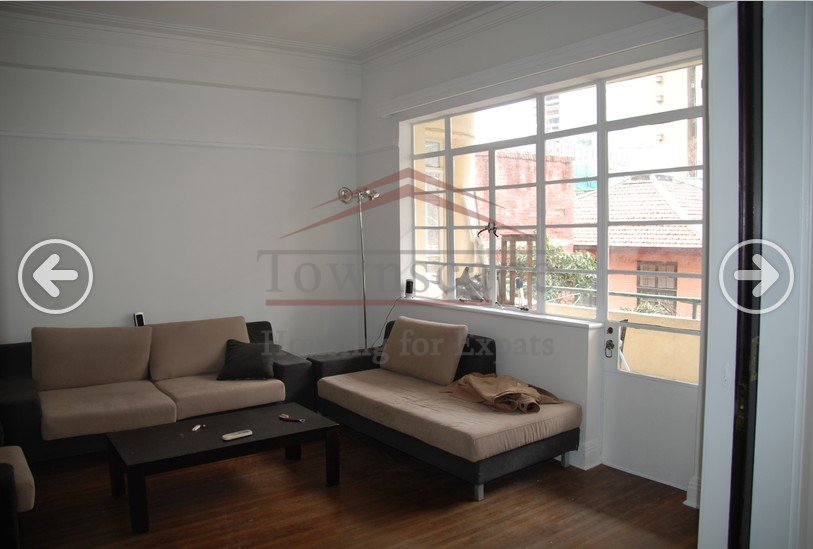 Rent apartments in Shanghai Great central 2BR Lane House beside Shanxi rd line 1