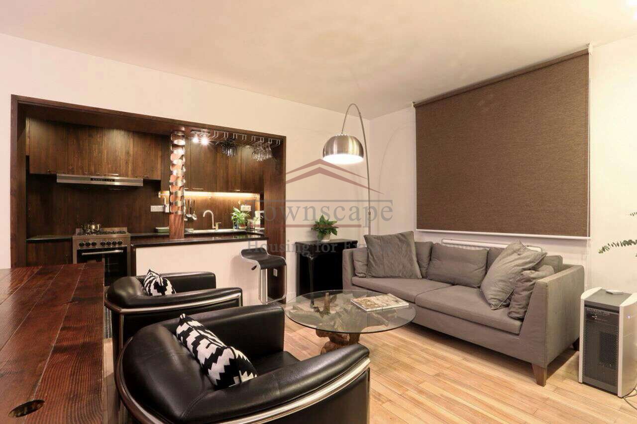 Rent a house in Shanghai Chic 2 BR Lane House beside Tianzifang Line9