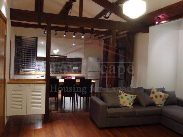 Rent in Shanghai Perfect 3 Bed Lane House 2minutes from line 1/7 Changshu Rd