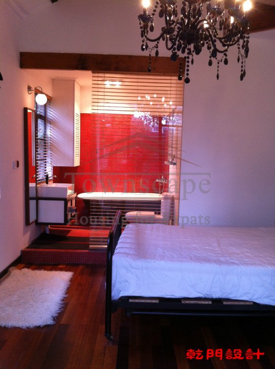 Apartment Rent Shanghai Gorgeous 2 Br Lane house beside L1/7 Changshu rd