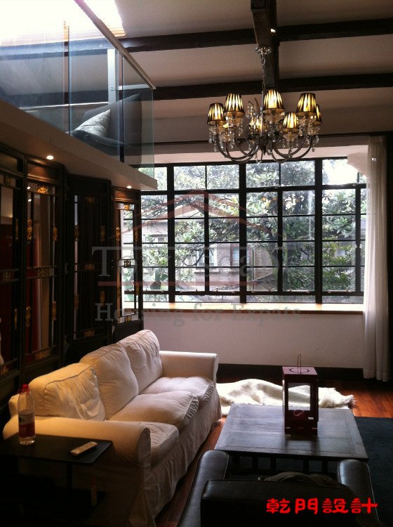 Rent an apartment in Shanghai Gorgeous 2 Br Lane house beside L1/7 Changshu rd