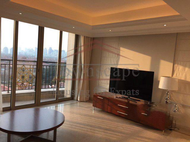 shanghai rentals 4 Bed Penthouse in Seasons Villas Pudong Line 7 Huamu