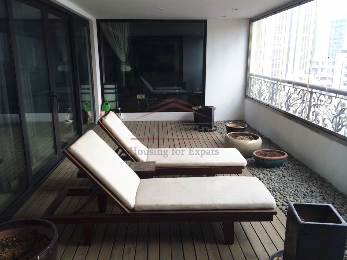 rent in shanghai Huge Luxury apartment West Nanjing Road 500SQM
