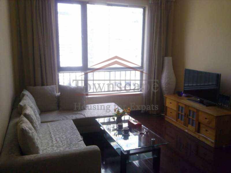 shanghai houses for rent One Bedroom Apartment Top of City West Nanjing Road area