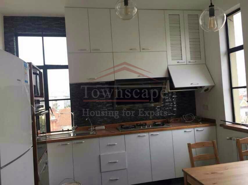 rent in shanghai Beautiful 2 Bed Lane House Jing An area L2&7
