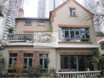 French Concession Villa Huge 4 bed mansion for rent in Central Shanghai Fuxing road