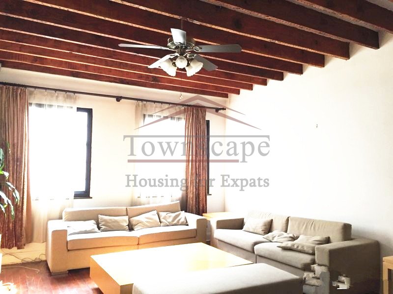 Shanghai apartment Great 2 Bed Lane House with garden terrace French Concession