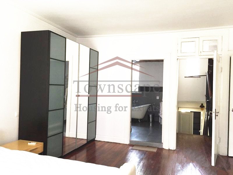 rent in shanghai Great 2 Bed Lane House with garden terrace French Concession