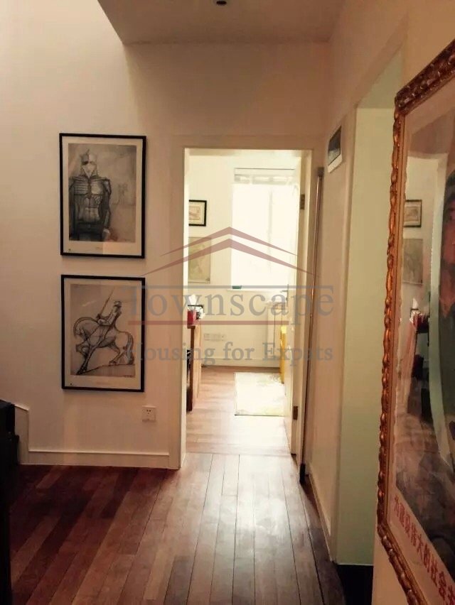 shanghai rent apartment Beautiful heated 3BR lane house in French concession Line 1/9/10